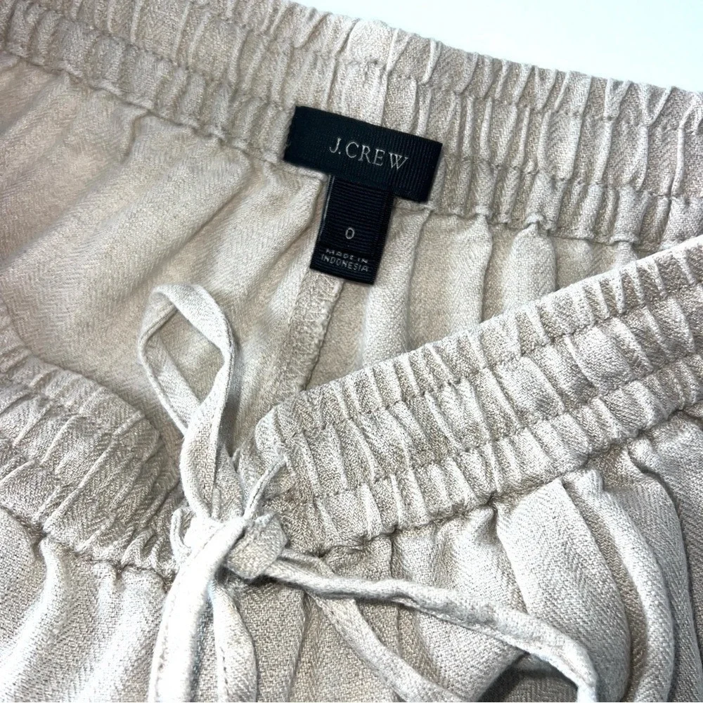 J. Crew Woman's Sz‎ 0 Linen Drawstring Pants
